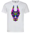 Мужская футболка Colored doberman Белый фото