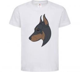 Дитяча футболка Доберман портрет