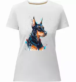 Женская премиум футболка