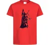 Дитяча футболка Доберман Червоний фото
