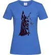 Жіноча футболка Доберман Яскраво-синій Жіноча футболка Доберман Яскраво-синій фото