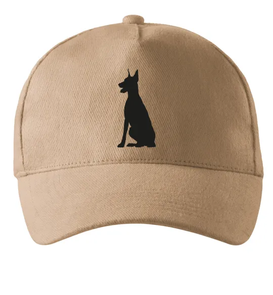 Кепка Black doberman Песочный фото