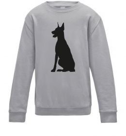 Дитячий світшот Black doberman