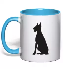 Чашка с цветной ручкой Чашка с цветной ручкой