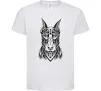 Детская футболка Blackrcolor doberman Белый фото