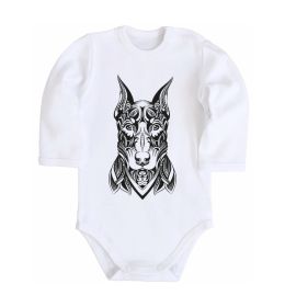 Детский боди Blackrcolor doberman