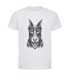 Дитяча футболка Blackrcolor doberman Білий фото