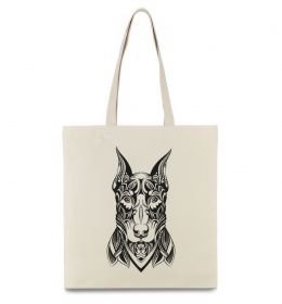 Эко-сумка Blackrcolor doberman