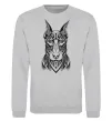 Світшот Blackrcolor doberman Сірий меланж фото