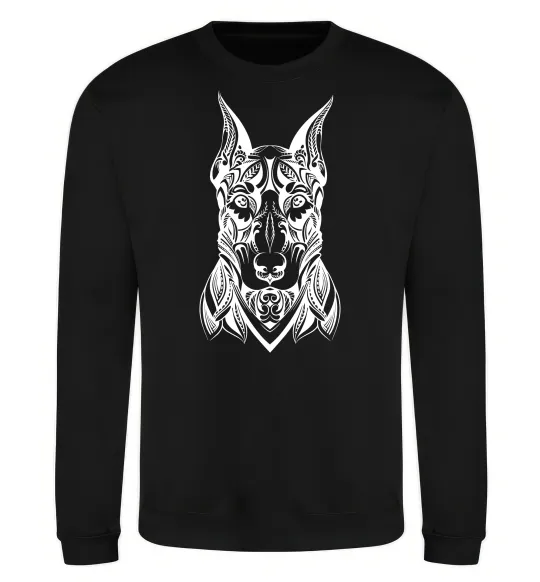 Світшот Blackrcolor doberman Чорний фото