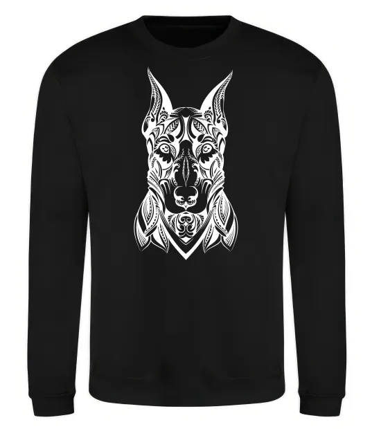 Світшот Blackrcolor doberman Чорний фото