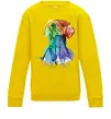 Детский Свитшот Лабрадор кольоровий Солнечно желтый фото
