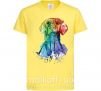 Дитяча футболка Лабрадор цветной Лимонний фото