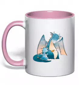 Чашка с цветной ручкой