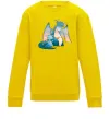 Детский Свитшот Dragon Family Солнечно желтый фото
