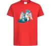 Дитяча футболка Dragon Family Червоний Дитяча футболка Dragon Family Червоний фото
