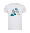 Дитяча футболка Dragon Family Білий фото