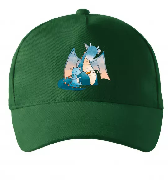Кепка Dragon Family Темно-зеленый фото