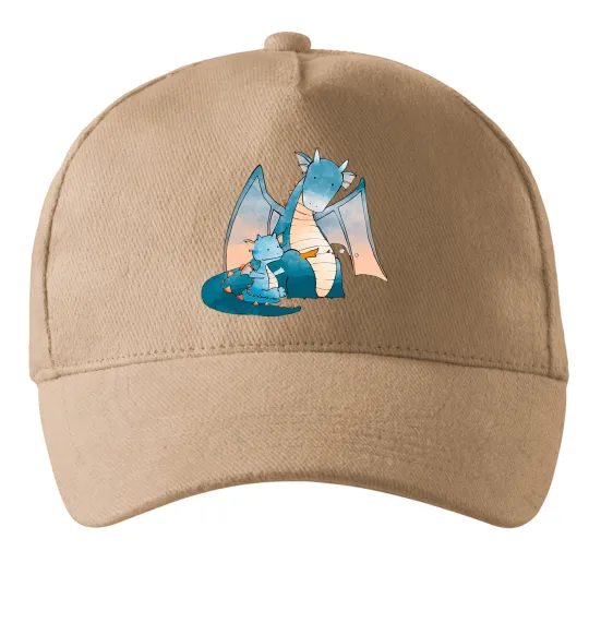 Кепка Dragon Family Песочный фото