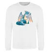 Свитшот Dragon Family Белый фото
