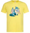 Мужская футболка Dragon Family Лимонный фото