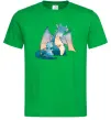 Мужская футболка Dragon Family Зеленый фото