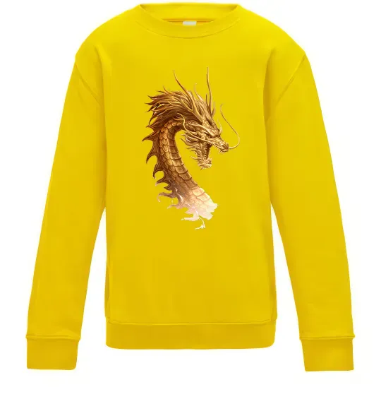 Дитячий світшот Golden Dragon Сонячно жовтий фото