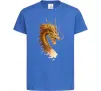 Детская футболка Golden Dragon Ярко-синий фото