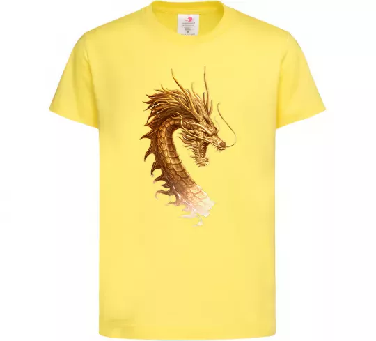 Детская футболка Golden Dragon Лимонный фото