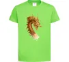 Детская футболка Golden Dragon Лаймовый фото