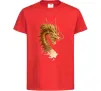 Детская футболка Golden Dragon Красный фото