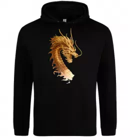 Мужская толстовка (худи) Мультяшний дракон Серый меланж фото