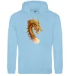 Чоловіча толстовка (худі) Golden Dragon Блакитний фото