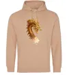 Жіноча толстовка (худі) Golden Dragon Пісочний фото