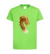 Дитяча футболка Golden Dragon Лаймовий фото