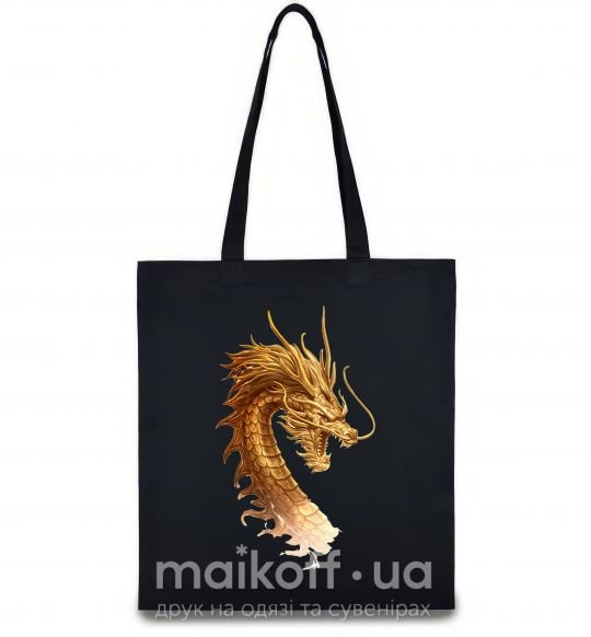 Еко-сумка Golden Dragon Чорний фото