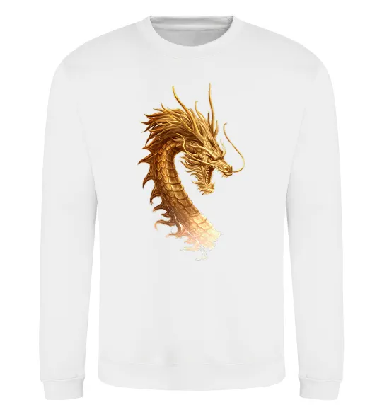 Свитшот Golden Dragon Белый фото