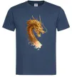 Мужская футболка Golden Dragon Темно-синий фото