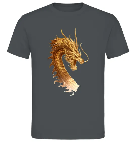 Мужская футболка Golden Dragon Графит фото