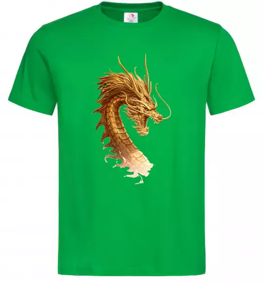 Мужская футболка Golden Dragon Зеленый фото