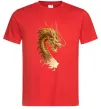Мужская футболка Golden Dragon Красный фото