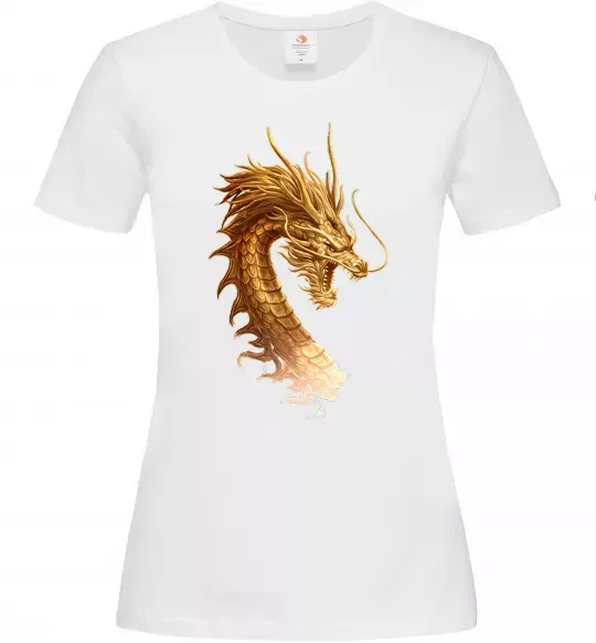 Жіноча футболка Golden Dragon Білий фото