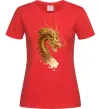 Жіноча футболка Golden Dragon Червоний Жіноча футболка Golden Dragon Червоний фото