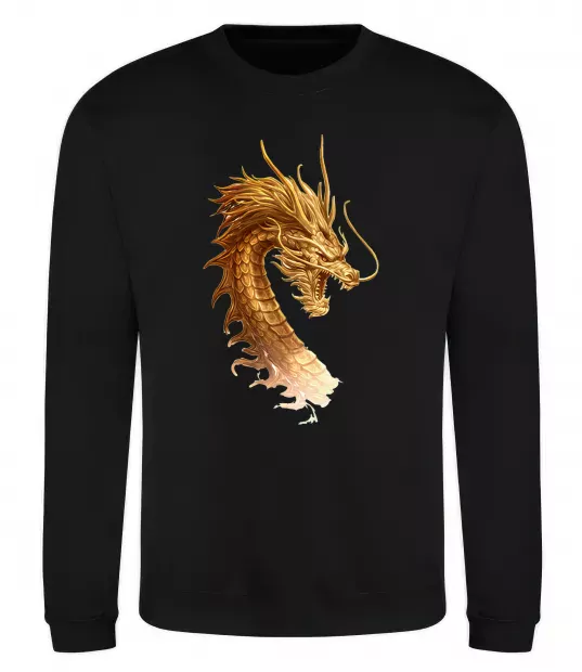 Свитшот Golden Dragon Черный фото