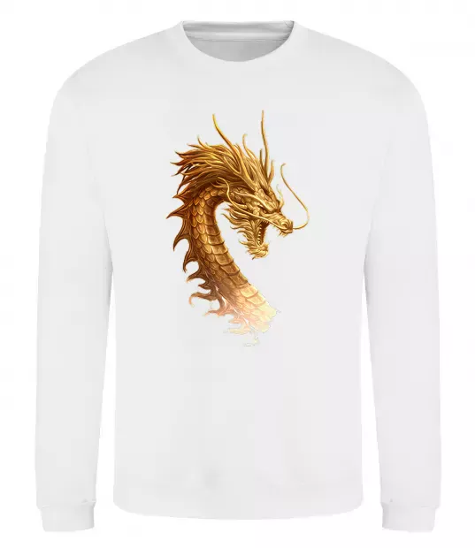 Свитшот Golden Dragon Белый фото