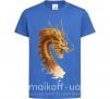 Детская футболка Golden Dragon Ярко-синий фото