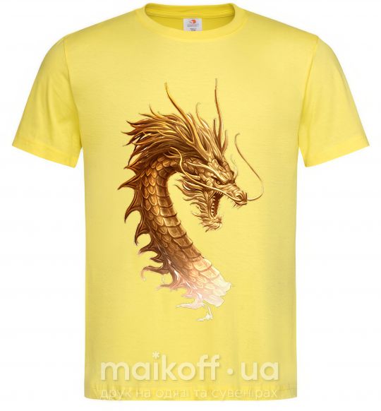 Чоловіча футболка Golden Dragon Лимонний фото
