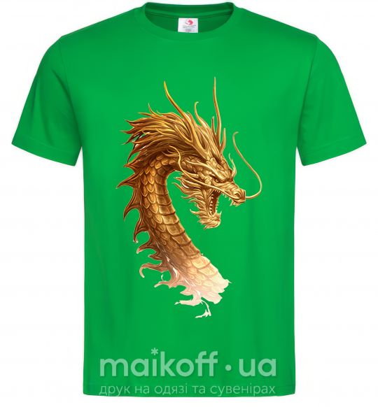 Чоловіча футболка Golden Dragon Зелений фото