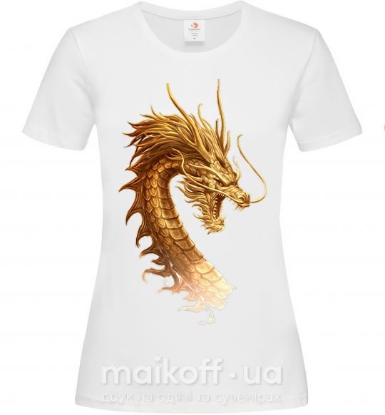 Жіноча футболка Golden Dragon Білий фото