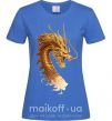 Жіноча футболка Golden Dragon Яскраво-синій фото
